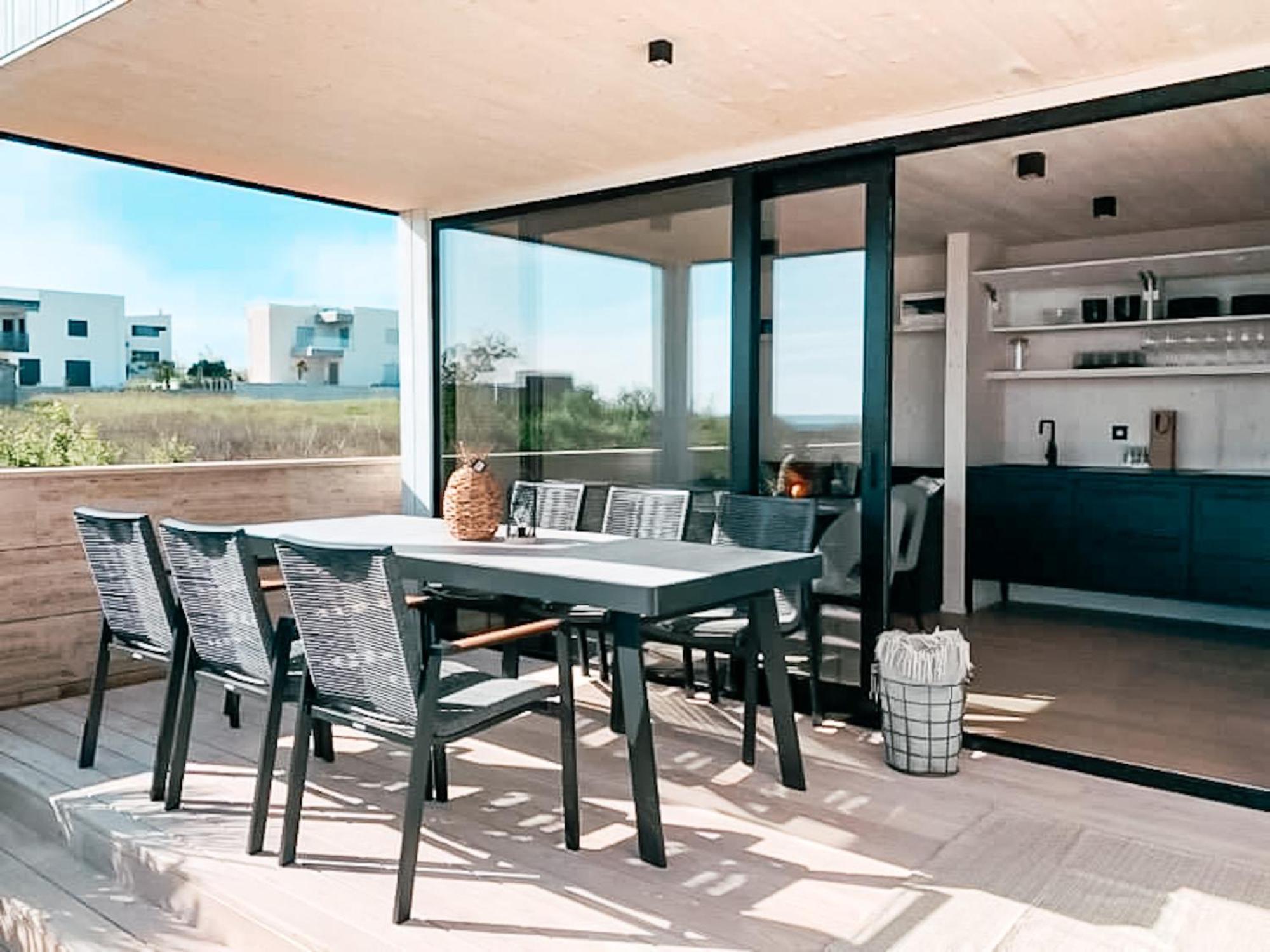 Arcadia Eco-Luxe Mobile Homes With Infinity Pool By Oiko Collection Privlaka  Exteriér fotografie